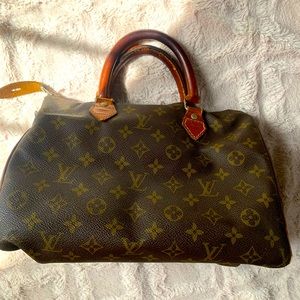 Vintage Used Louis Vuitton Speedy 25 Purse